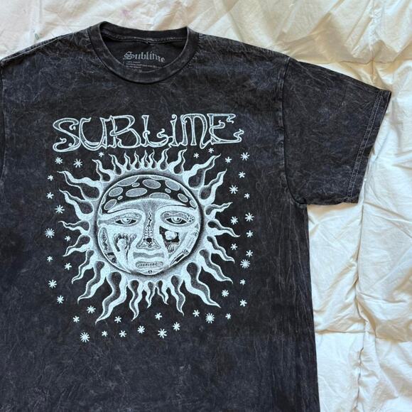 Sublime graphic band tee M casual short sleeve cotton gothic celestial festival - Picture 4 of 8